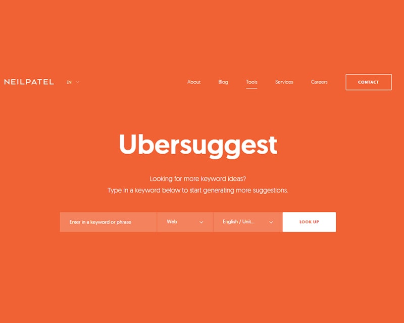 Ubersuggest